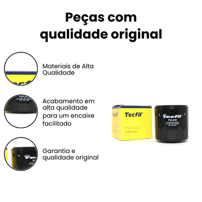 Filtro de Óleo TECFIL - Jetta Tiguan - Imagem 3