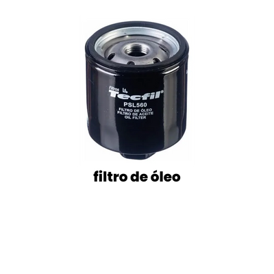 Filtro Óleo VW Audi Gol Fox Polo A3 1.0 1.6 - Imagem 2