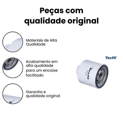 Filtro de Óleo TECFIL PSL563 - Parati - Imagem 3