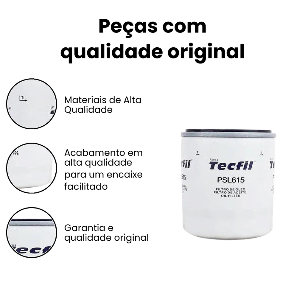 Filtro de Óleo TECFIL - Escalade, Toro - Imagem 3