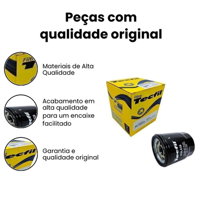 Filtro Óleo Bandit 650/1250 - GSR GSX-R - TECFIL - Imagem 3