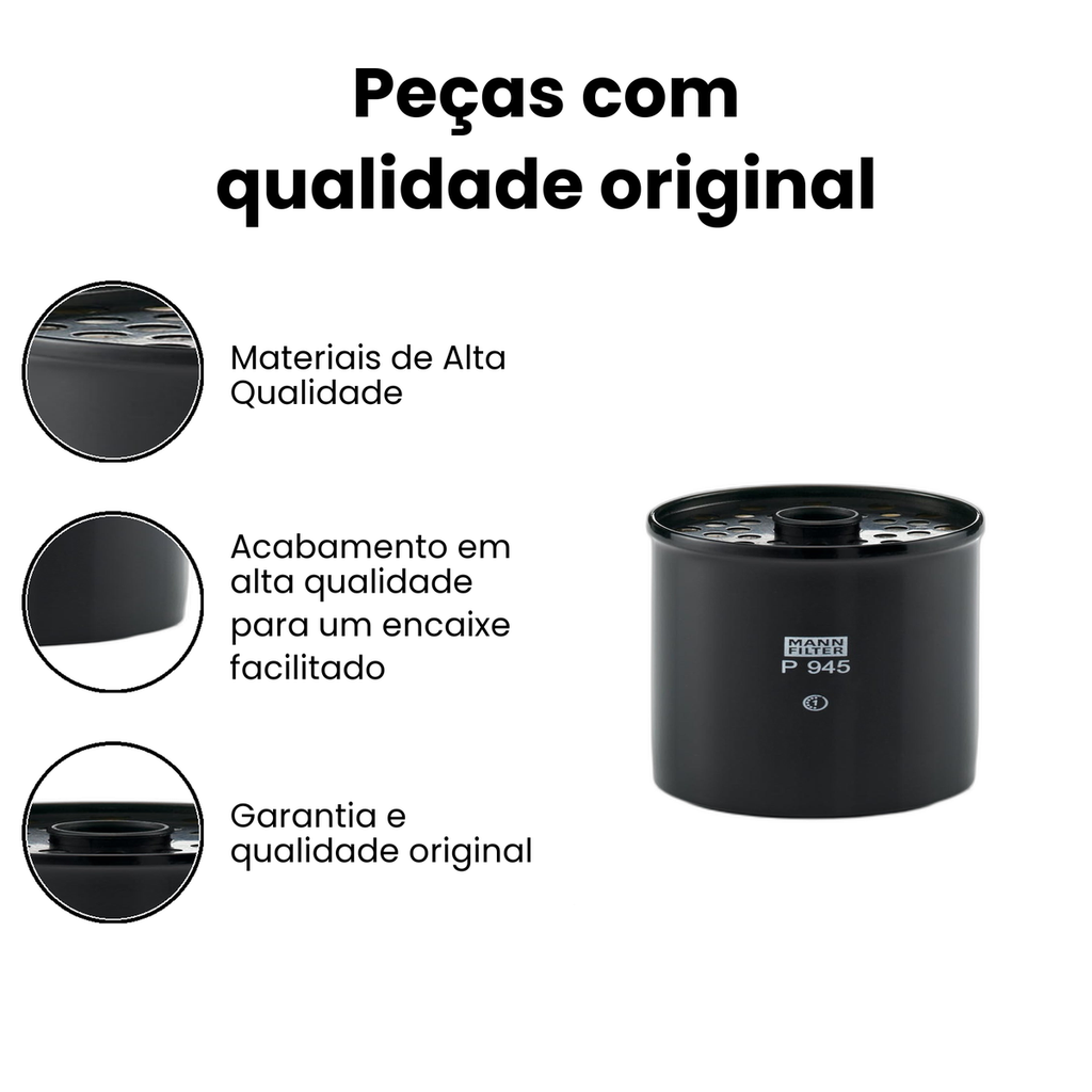 Filtro de Combustível MANN-FILTER - BM BM110 - Imagem 3