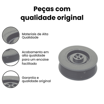 POLIA MOTOR VIRABREQUIM Delivery 2004-2011 - Imagem 3