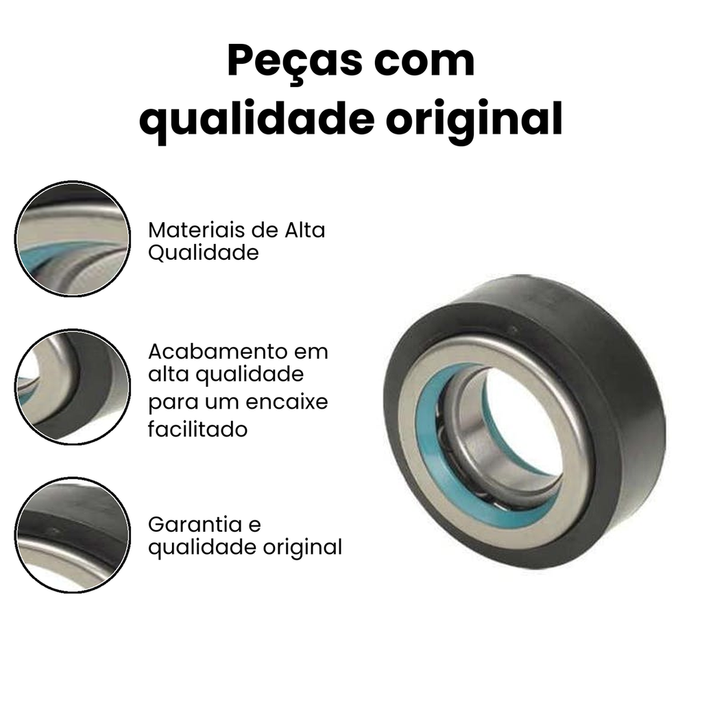 Coxim do Mancal com Rolamento Atego - Imagem 3