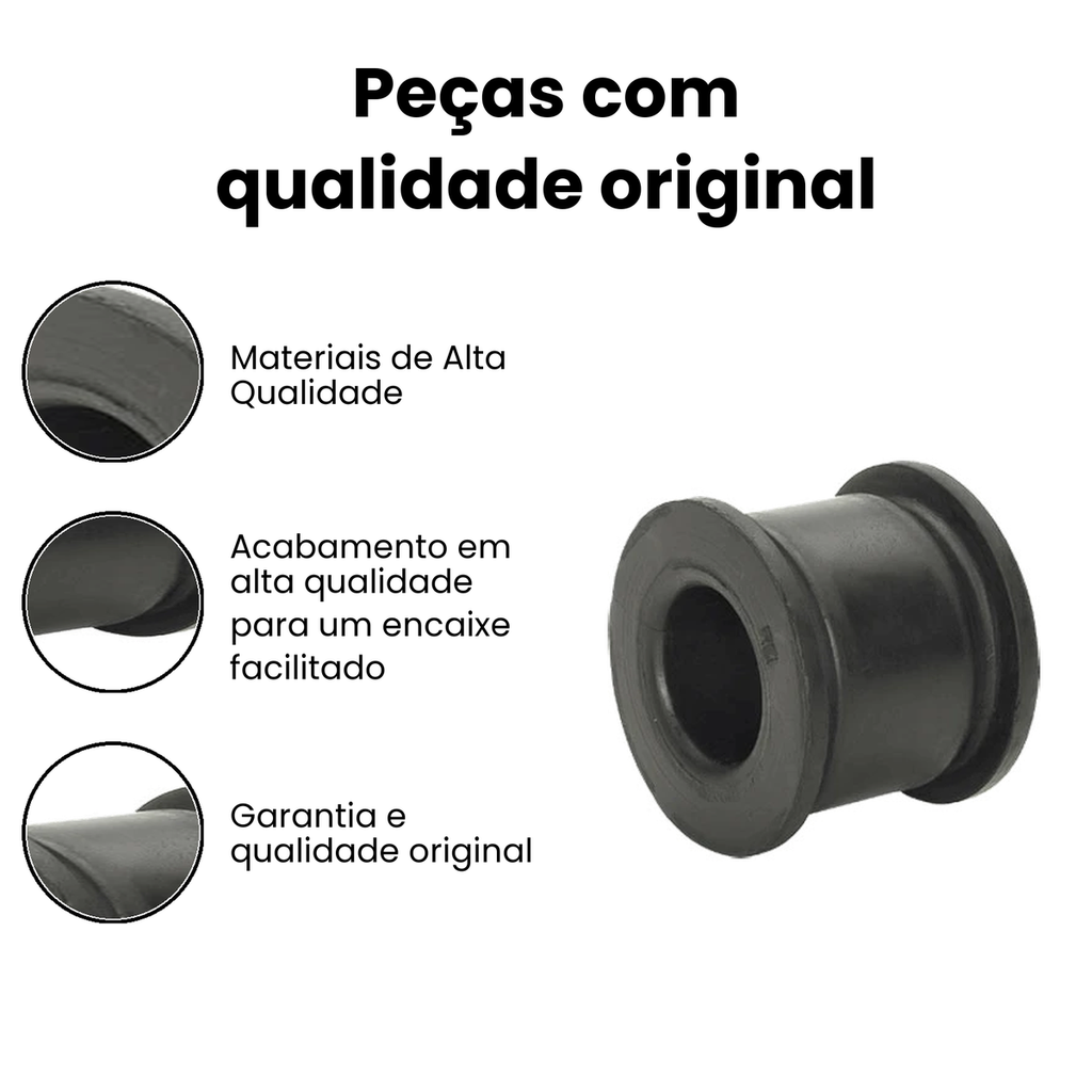 BUCHA BARRA ESTABILIZADORA DIANTEIRA CARGO 6-90 - Imagem 3