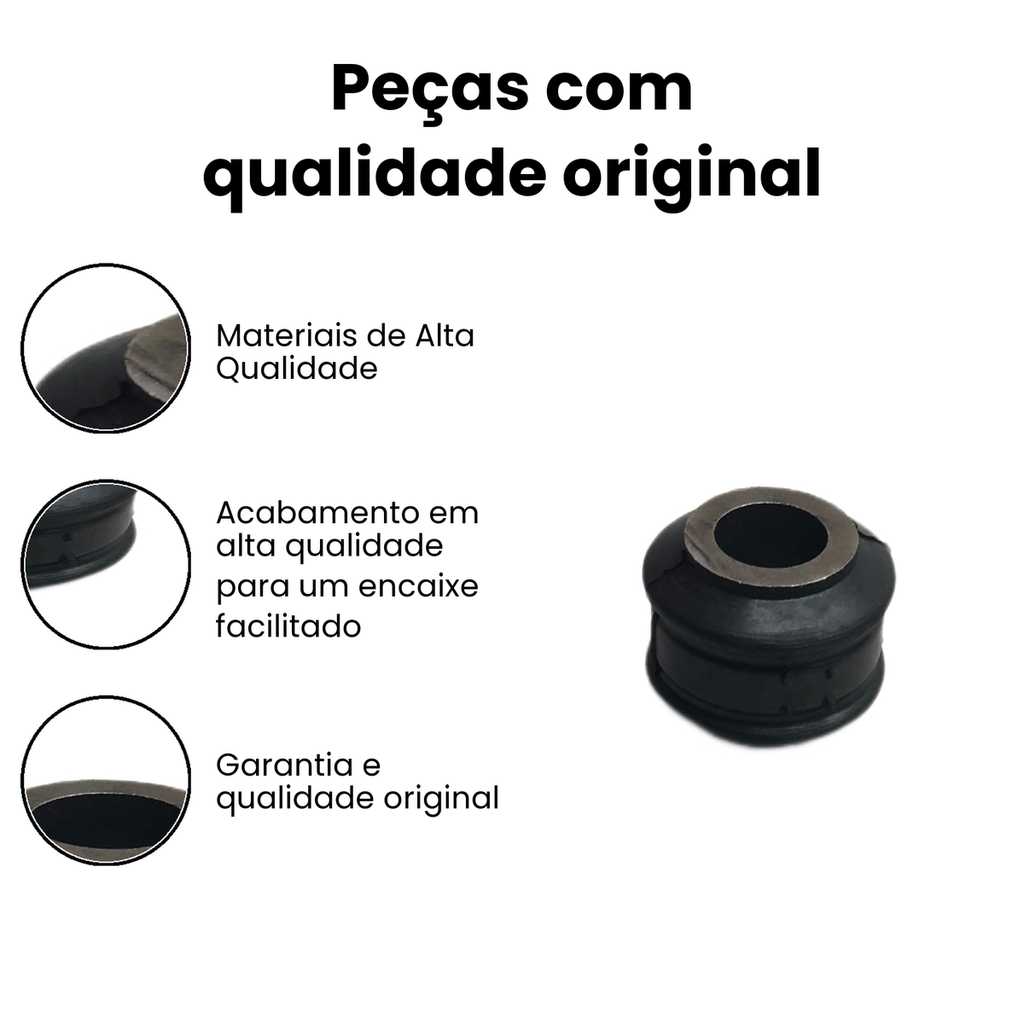 BUCHA DO OLHAL BARRA ESTABILIZADORA ATEGO SPRINTER - Imagem 3