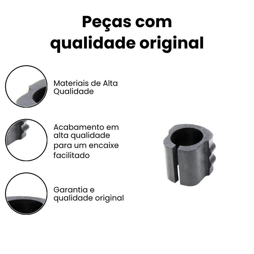 Bucha da Barra Estabilizadora Dianteira LO 712 - Suporte Rei - Imagem 3