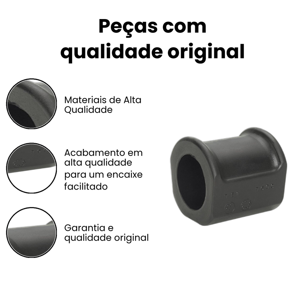 Bucha Barra Estabilizadora Dianteira CARGO 17.210 (R-603) - Imagem 3