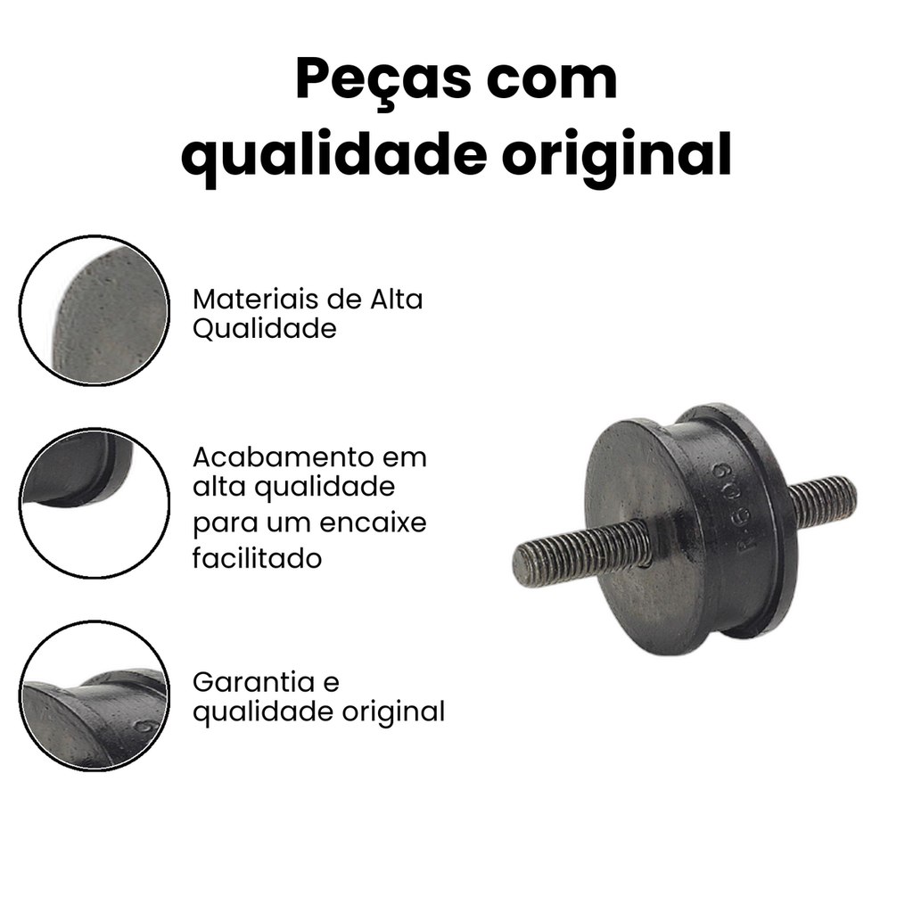 Coxim Radiador Lateral SUPORTE REI 8.140 12-140 - Imagem 3