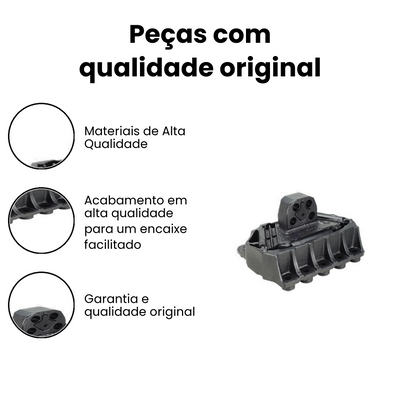 Coxim Câmbio Traseiro Cargo 815/1317 98-09 - Imagem 3