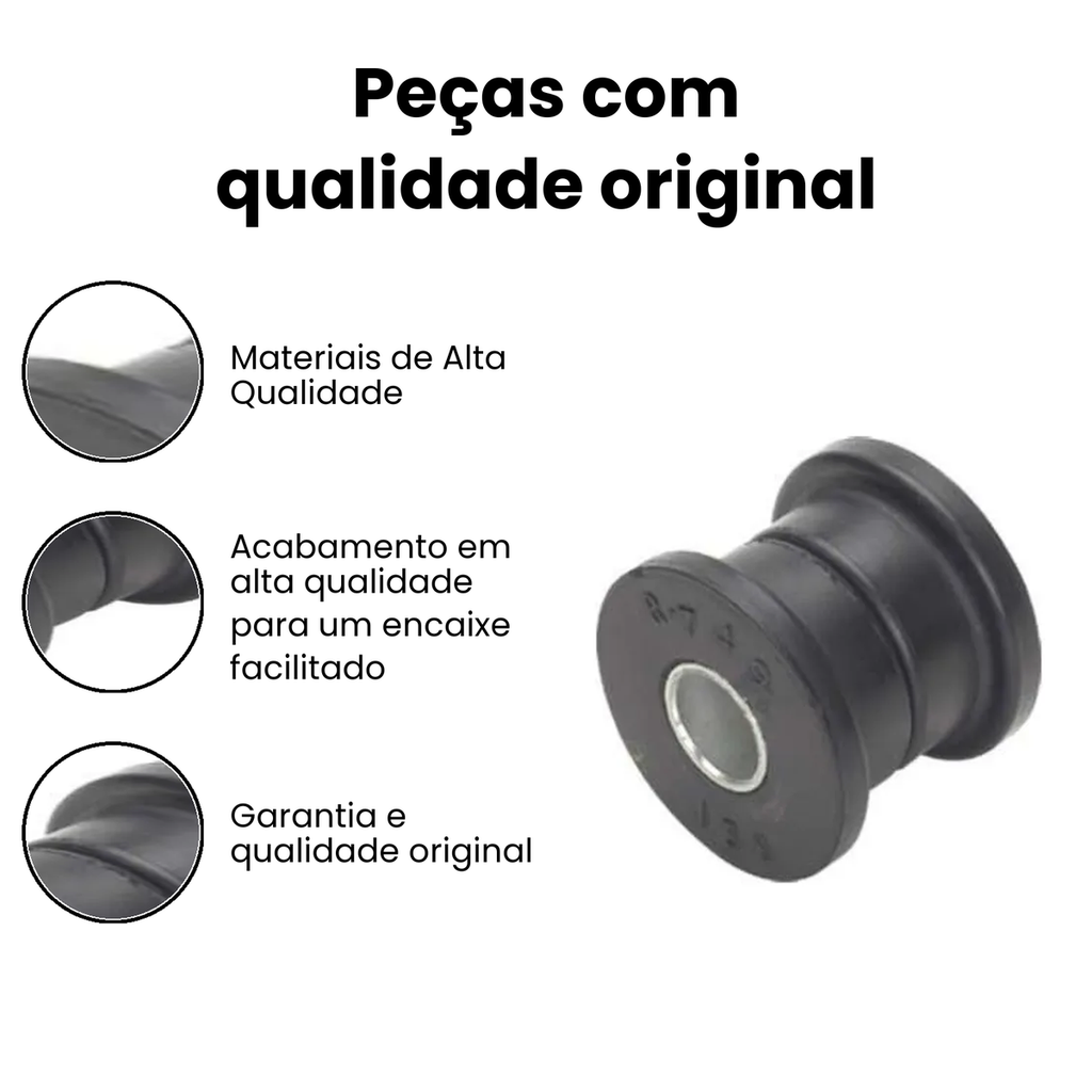 Buchas Barra Estabilizadora Diant. 710 LO - SUPORTE REI - Imagem 3