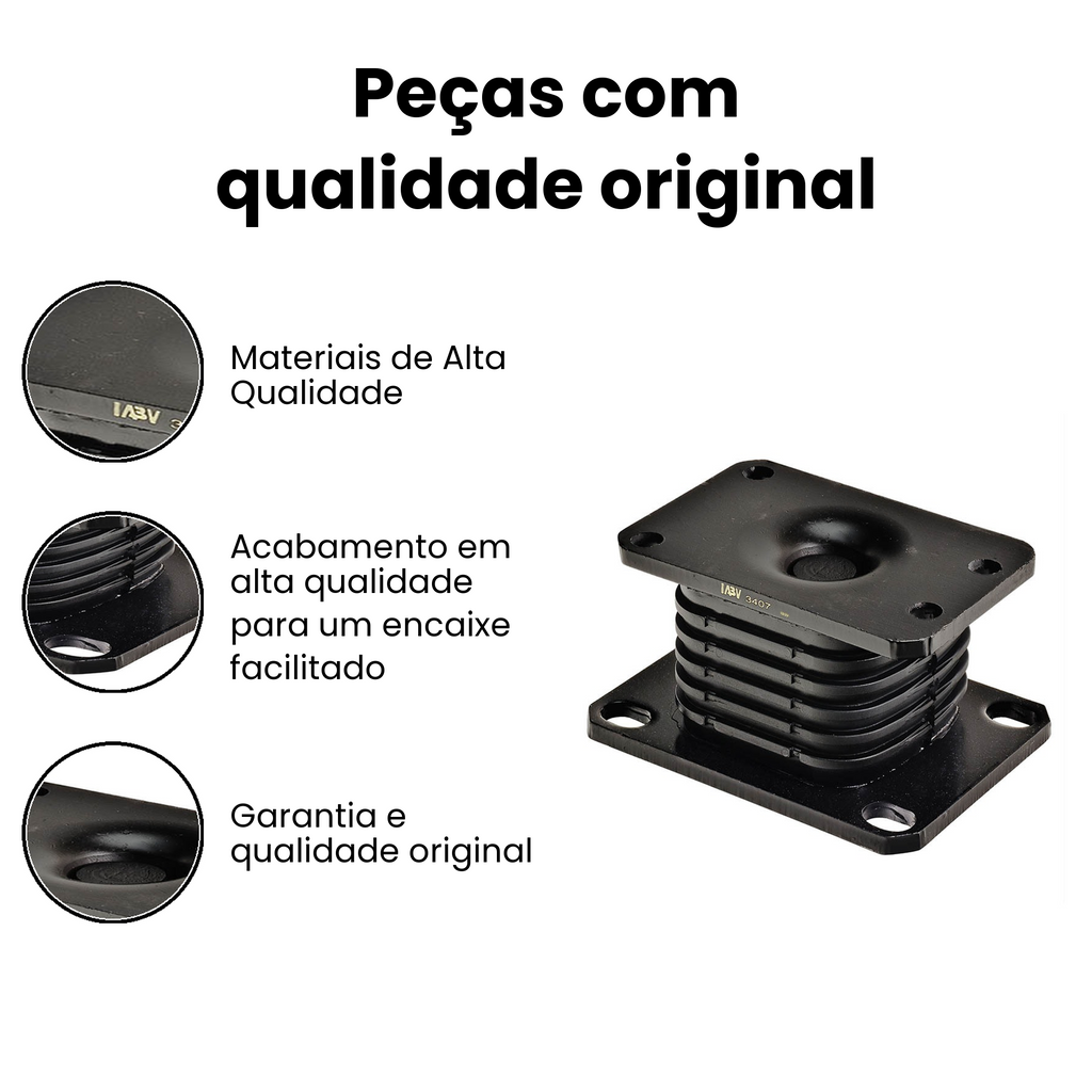 Coxim Batente Mola Traseiro Esquerdo O 500 - Imagem 3