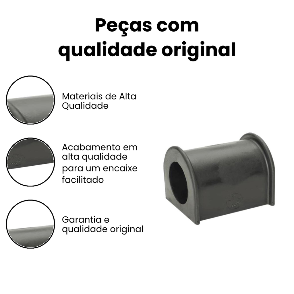 Bucha Barra Estabilizadora Diant. Dir/Esq. K113 K112 - Imagem 3