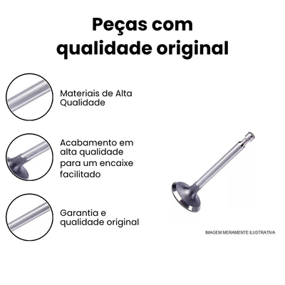 Válvula de Admissão RIC DOBLO | RA 1452 - Imagem 3