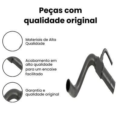 Mangueira Inferior do Radiador Uno JAMAICA - Imagem 3