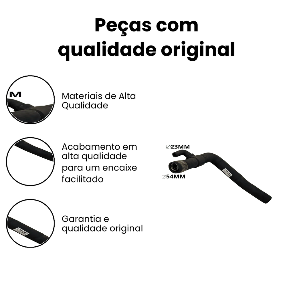 Mangueira Inferior do Motor JAMAICA - Cargo - Imagem 3