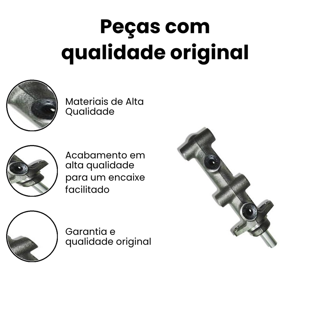 Cilindro Mestre de Freio Gol Gol - RCCD00680 - Imagem 3
