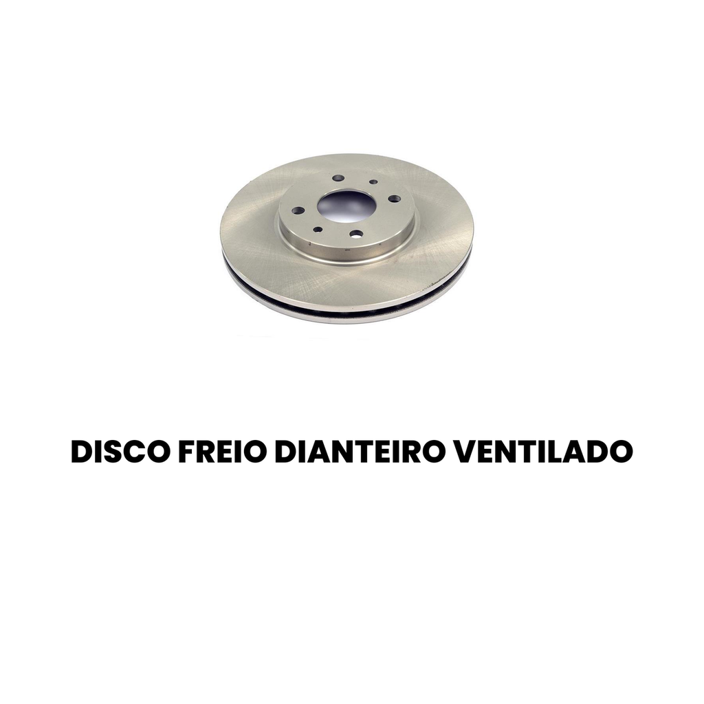 Disco de Freio Dianteiro Ventilado Palio Tipo (TRW) - Imagem 2