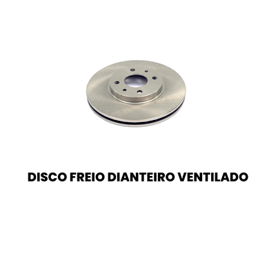 Disco de Freio Dianteiro Ventilado Palio Tipo (TRW) - Imagem 2