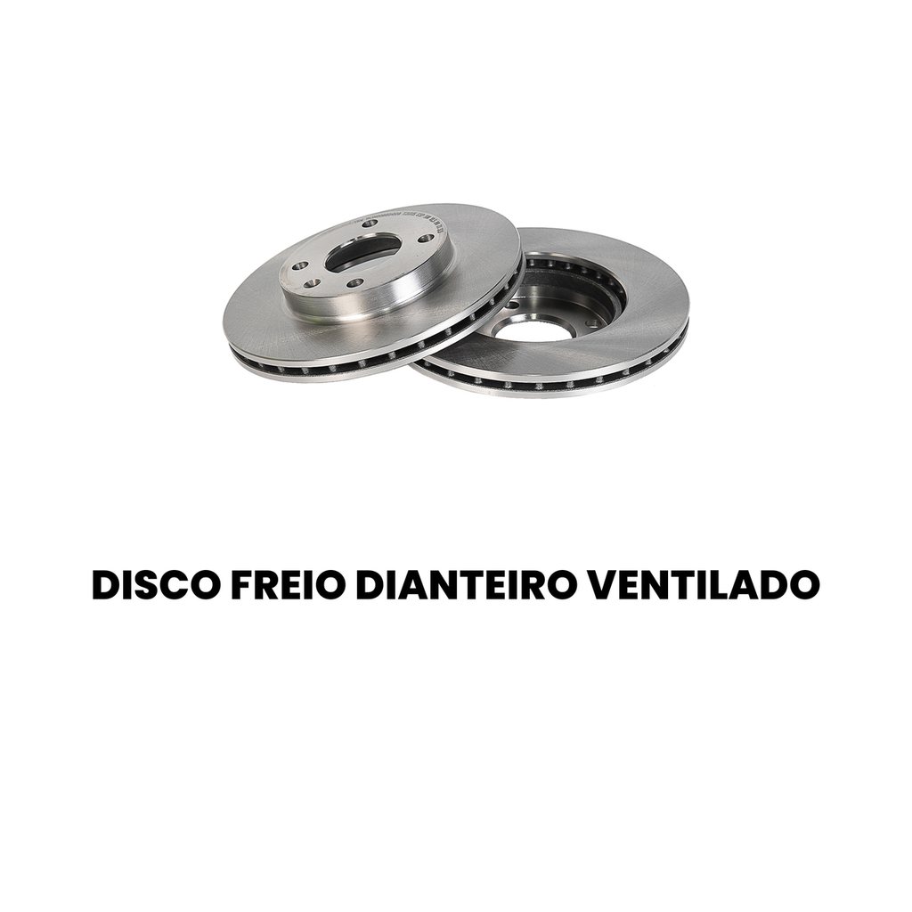 Disco de Freio Dianteiro Ventilado TRW Corsa Corsa - Imagem 2