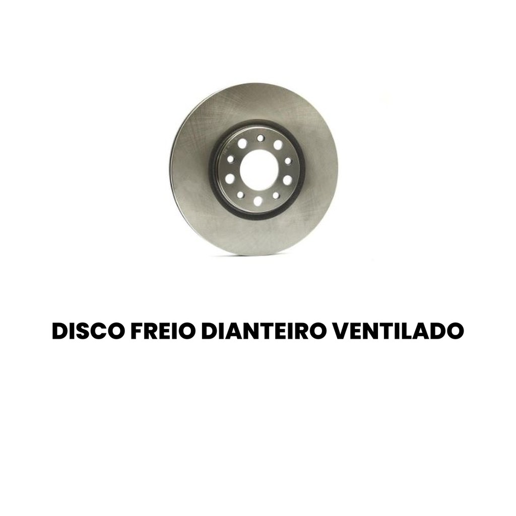 Disco de Freio Dianteiro Ventilado TRW Renegade - Imagem 2