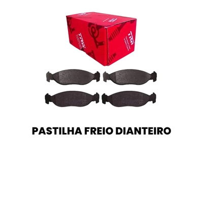 Pastilha de Freio Dianteiro TRW Fiesta Fiesta - Imagem 2