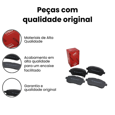 Pastilha de Freio Dianteira TRW Corsa Corsa - Imagem 3