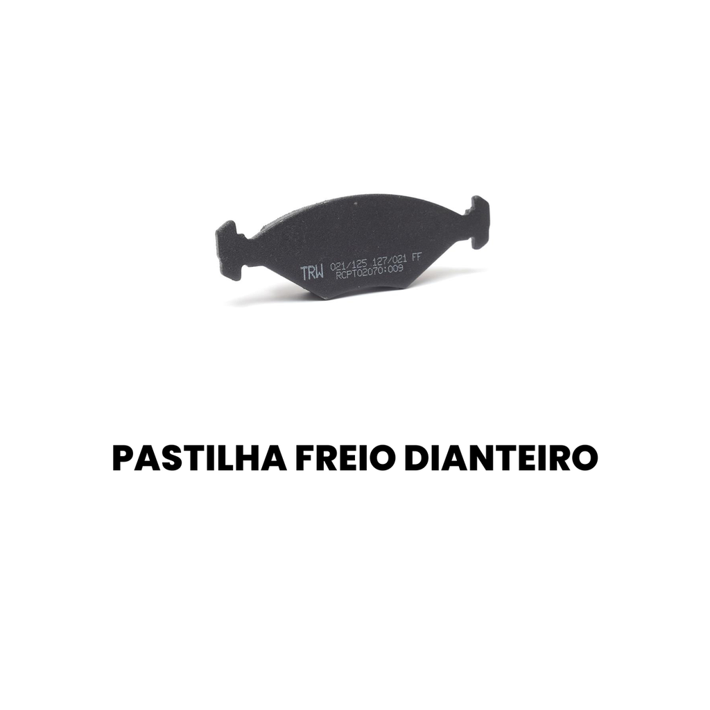 Pastilha de Freio Dianteiro TRW Fiorino - Imagem 2