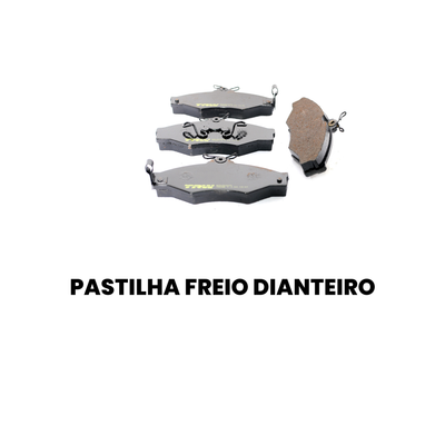PASTILHA FREIO DIANTEIRO Cargo 2000-2011 - Imagem 2