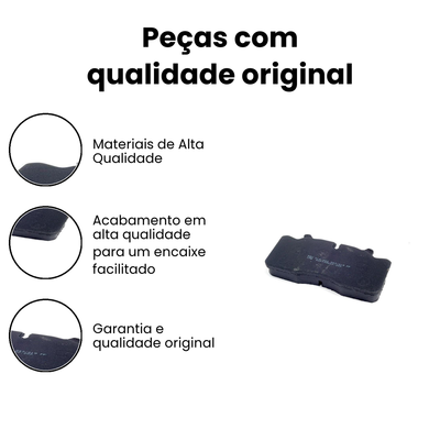 Pastilha de Freio Dianteiro/Traseiro TRW 712 914 - Imagem 3