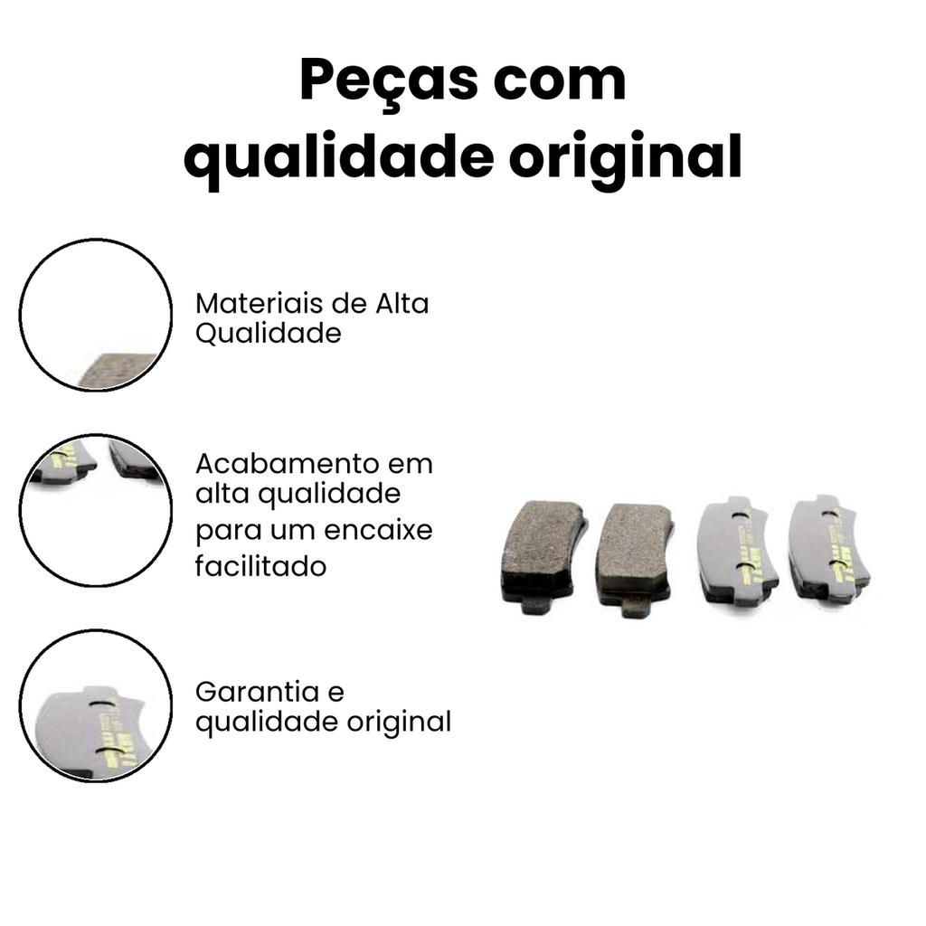 Pastilha Freio Traseiro TRW Corolla - Corolla - Imagem 3