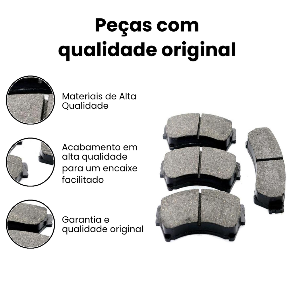 Pastilha de Freio Dianteiro TRW Fusion - Imagem 3