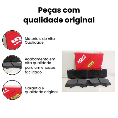 Pastilha de Freio Dianteiro TRW Hilux - Imagem 3