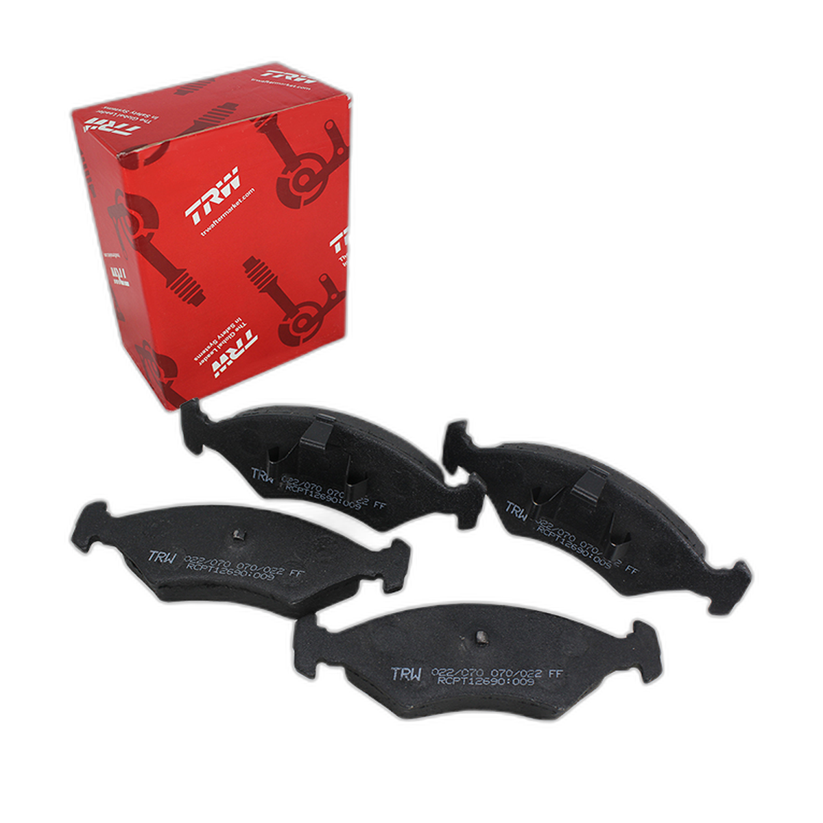 Pastilha de Freio Dianteiro TRW Courier