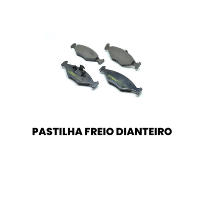 Pastilha de Freio Dianteiro TRW - Gol - Imagem 2