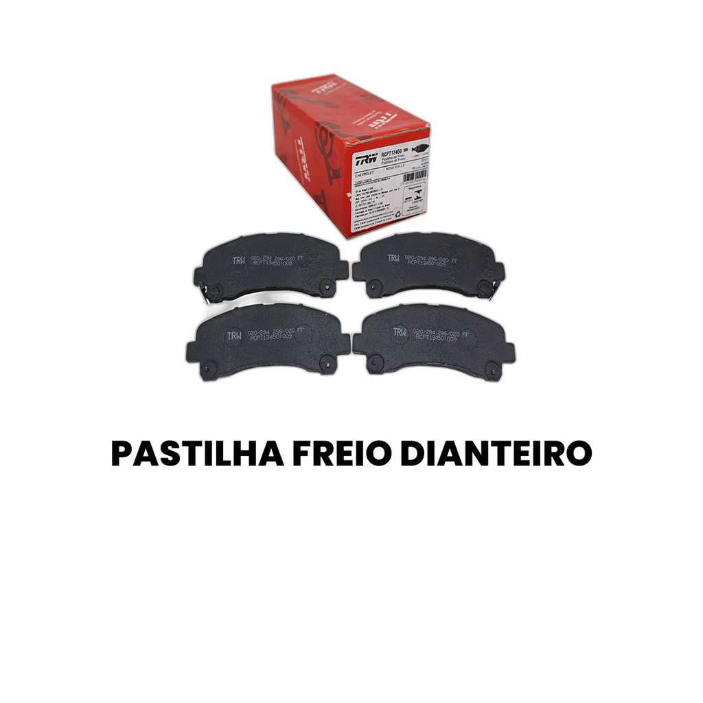 Pastilha de Freio Dianteiro TRW S10 S10 - Imagem 2