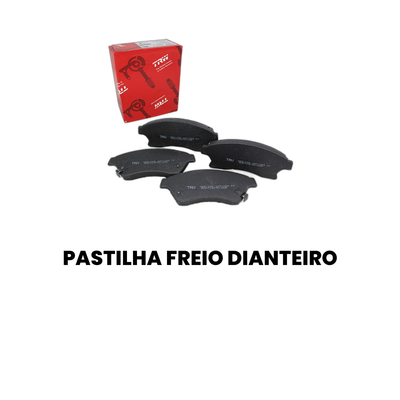 Pastilha de Freio Dianteiro TRW Tracker Cruze - Imagem 2
