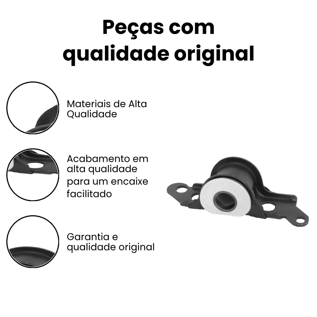 Bucha Bandeja Dianteira Cargo/Constellation 98-12 - Imagem 3