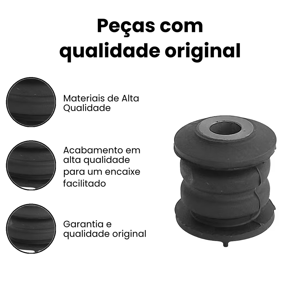 Bucha da Bandeja Dianteira Dir/Esq Kwid - Sampel 8199 - Imagem 3