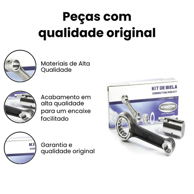 KIT BIELA SHR XY 50Q 2007-2011 - Imagem 3