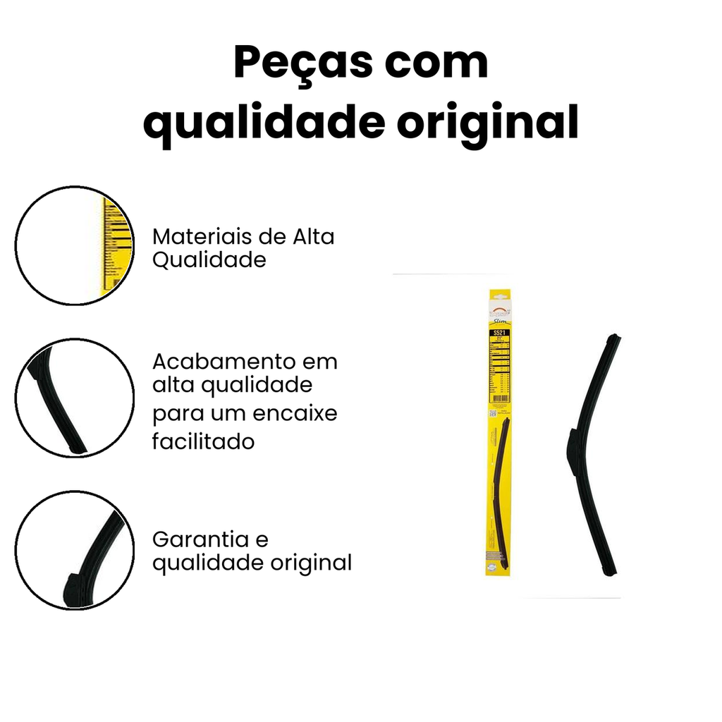 Palheta Dianteira 21 Polegadas Hilux e Versa - Imagem 3