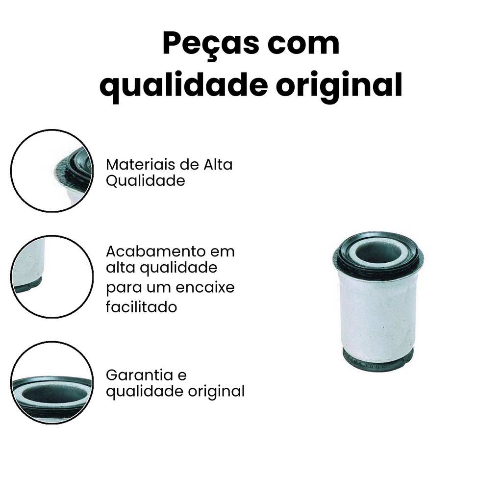 Bucha Bandeja Dianteira Cargo/Constellation 2000-2009 - Imagem 3