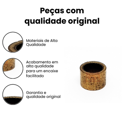 Bucha Alternator Palio Pampa Saveiro 2000 - Imagem 3