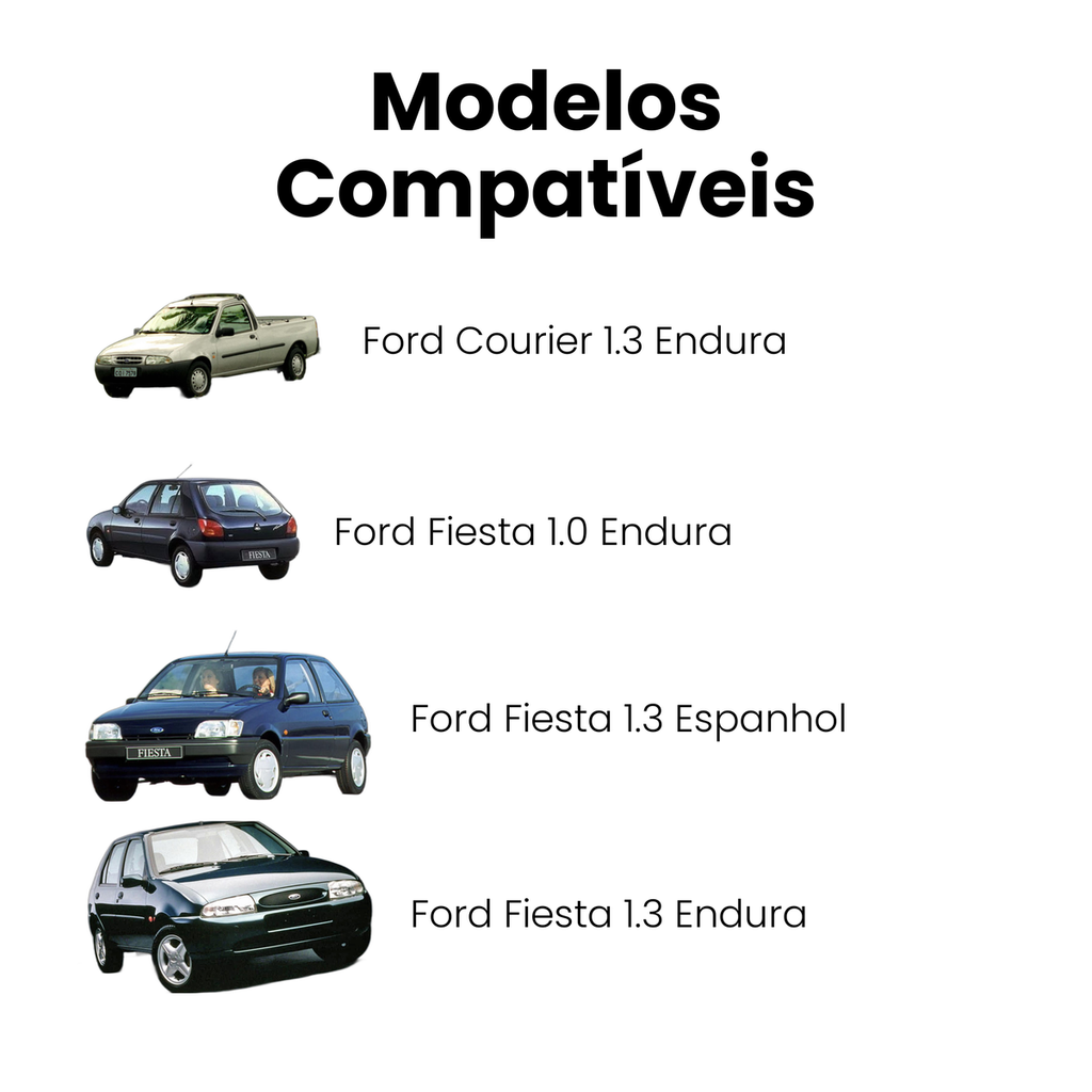 Cabo de Vela de Ignição Ford Fiesta Courier - Imagem 4