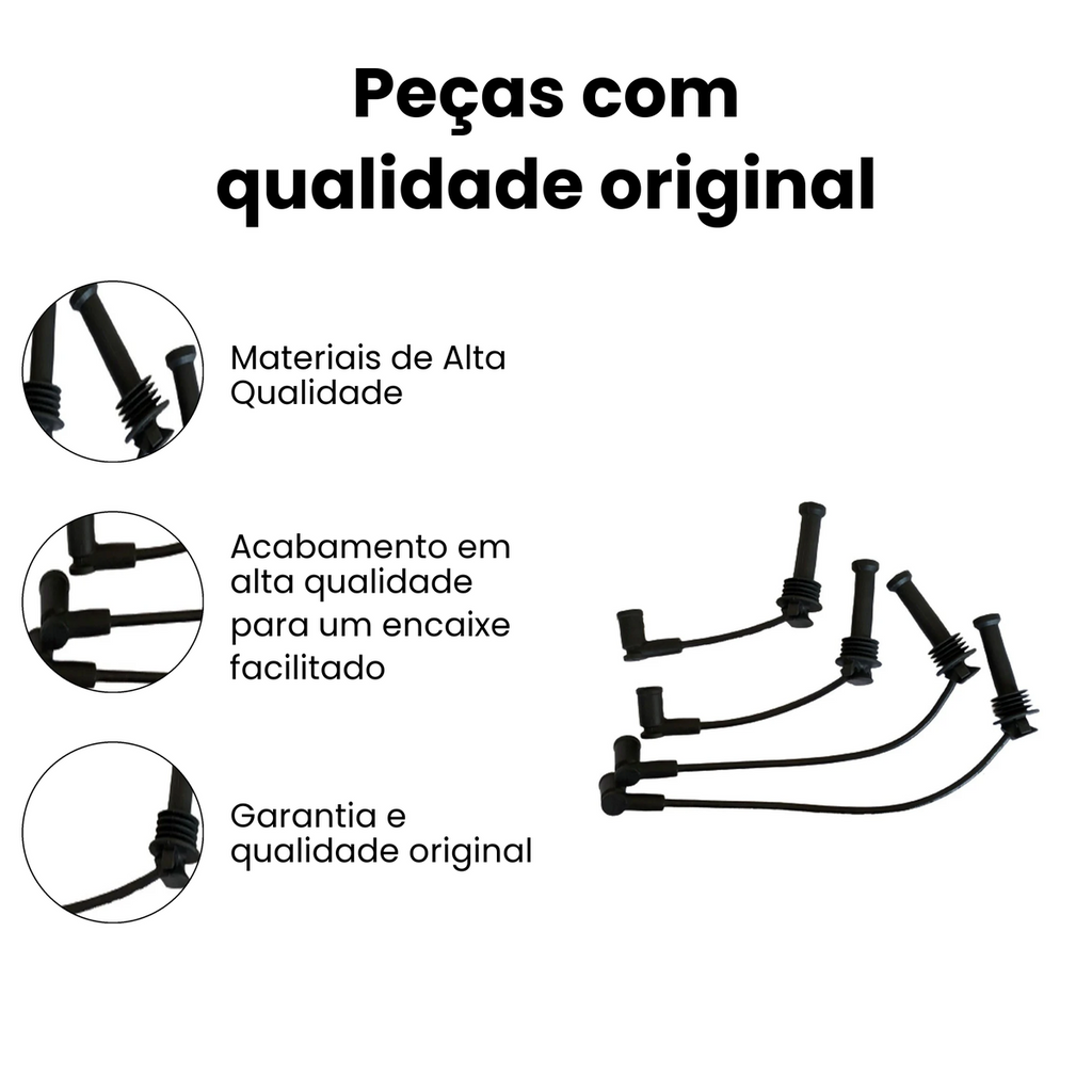 Cabo Vela Ignição Ford Ecosport Fiesta Focus Ka - Imagem 2