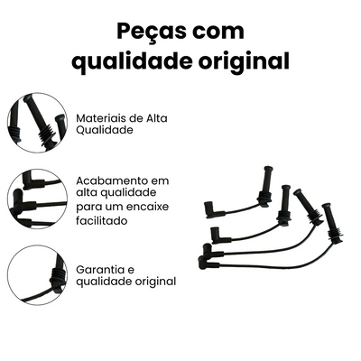 Cabo Vela Ignição Ford Ecosport Fiesta Focus Ka - Imagem 3