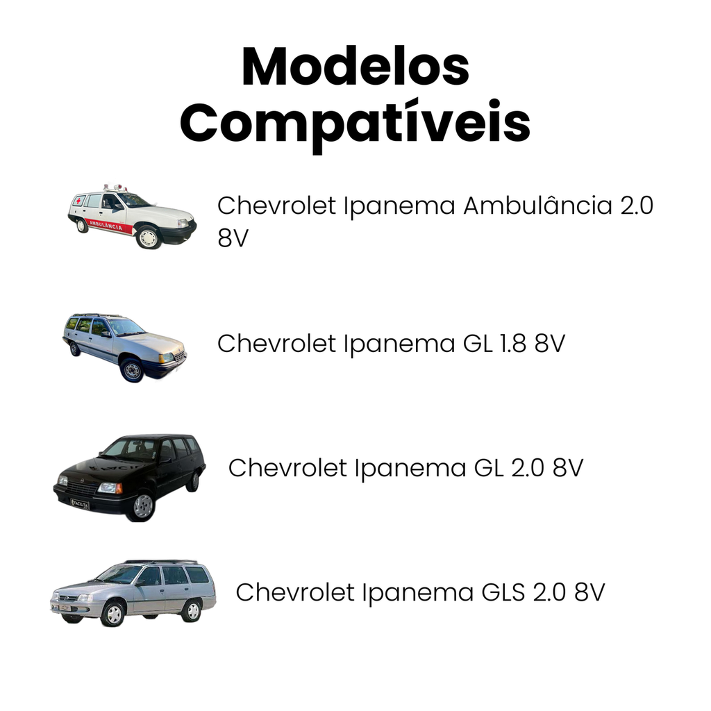 Cabo de Vela de Ignição Chevrolet Monza 1.8 2.0 EFI - Imagem 4