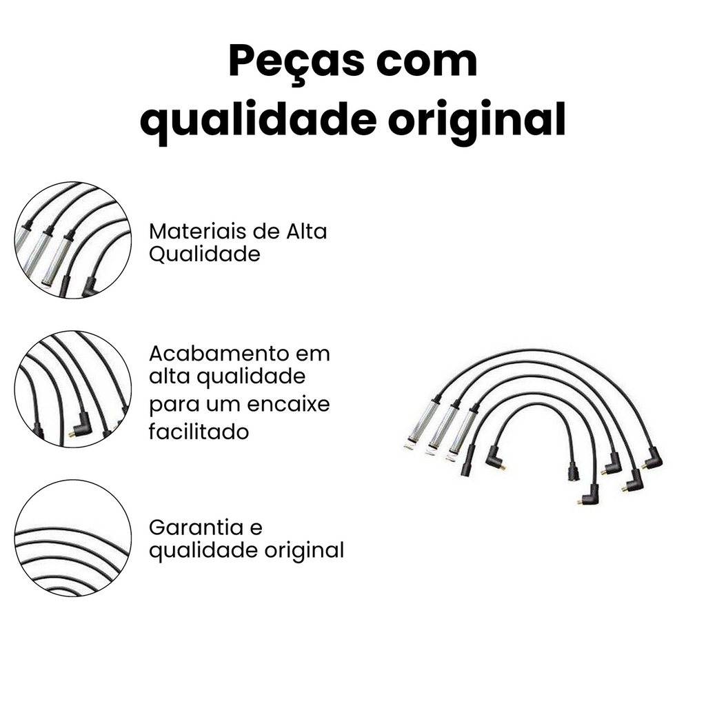 Cabo Vela Ignição Original Chevrolet Kadett - Imagem 2