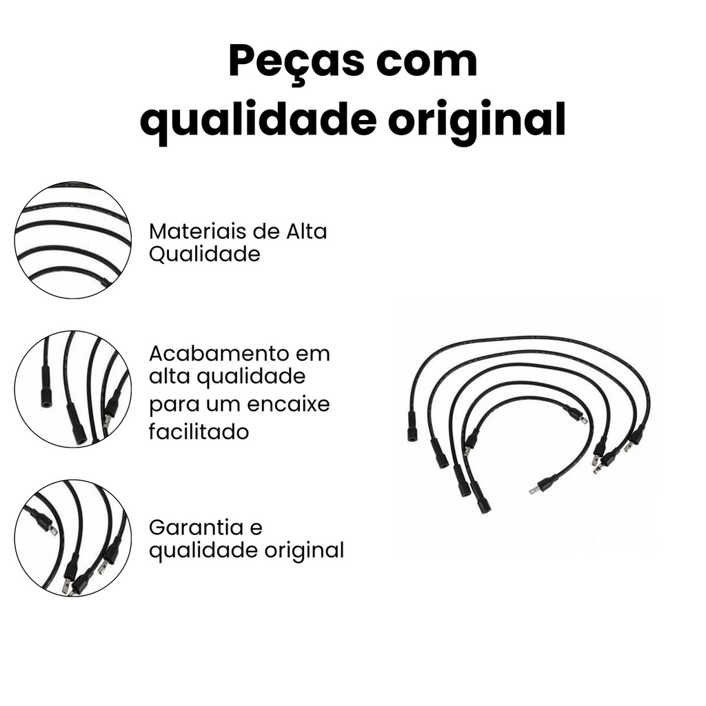 Cabo de Vela Ignição Chevrolet Chevette - Imagem 3