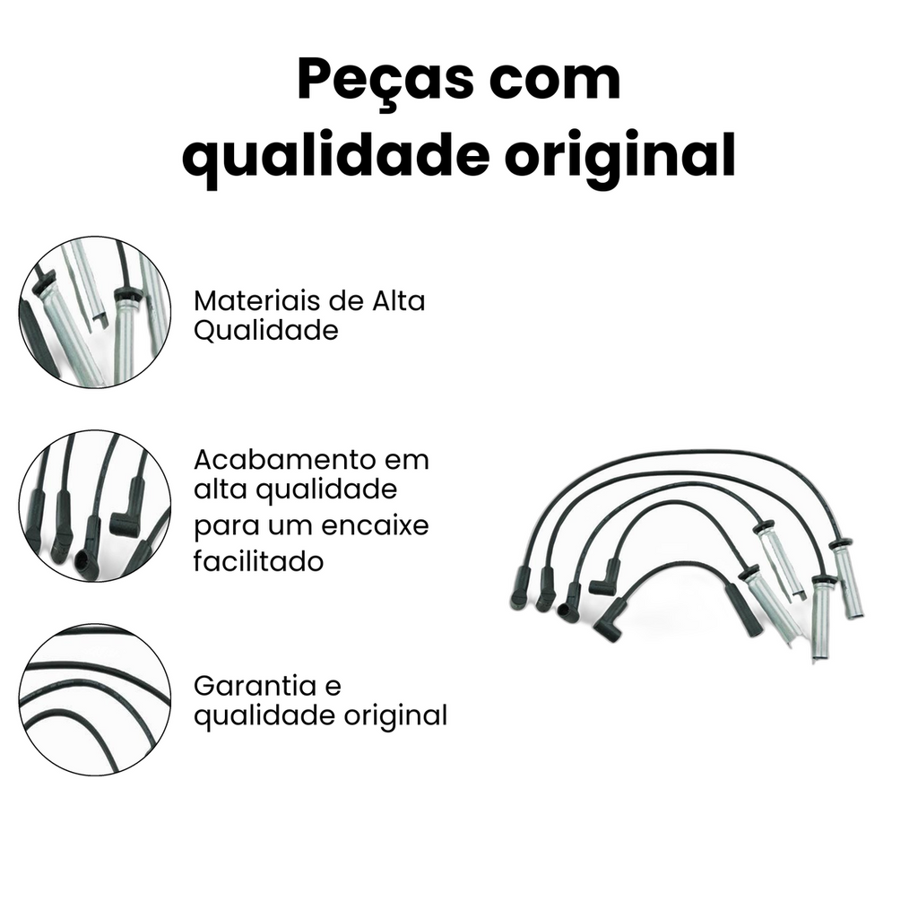 Cabo de Vela de Ignição Ipanema Kadett 1.8 2.0 - Imagem 2